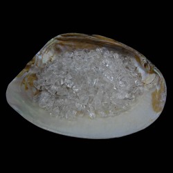 Bergkristal oplaadmix met oplaadschelp
