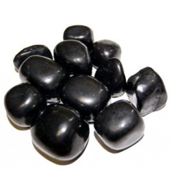 Shungiet / Shungite trommelsteen