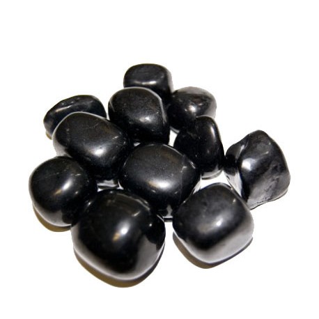 Shungiet / Shungite trommelsteen