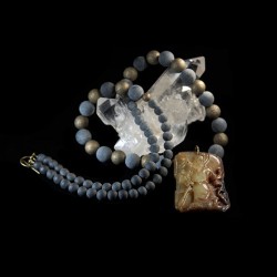 Chögyal amulet halsketting