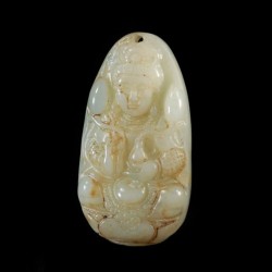 Kwan Yin amulet-hanger