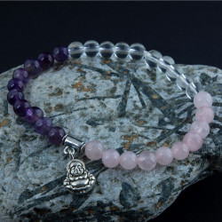 Gouden driehoek armband 