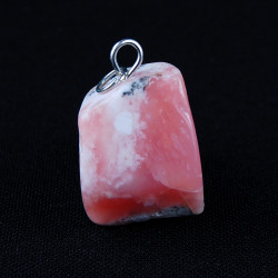 roze andes opaalhanger