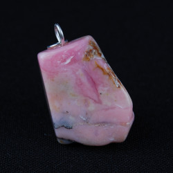 roze andes opaalhanger