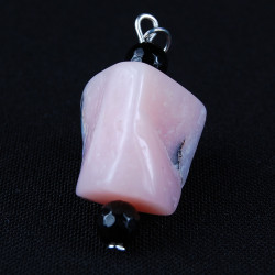 Roze Andes opaalhanger