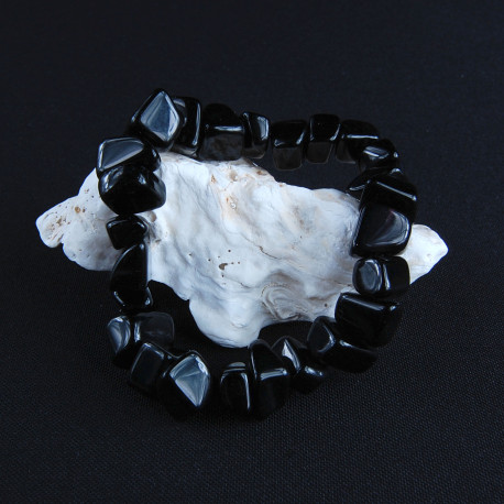  zwart obsidiaan armband